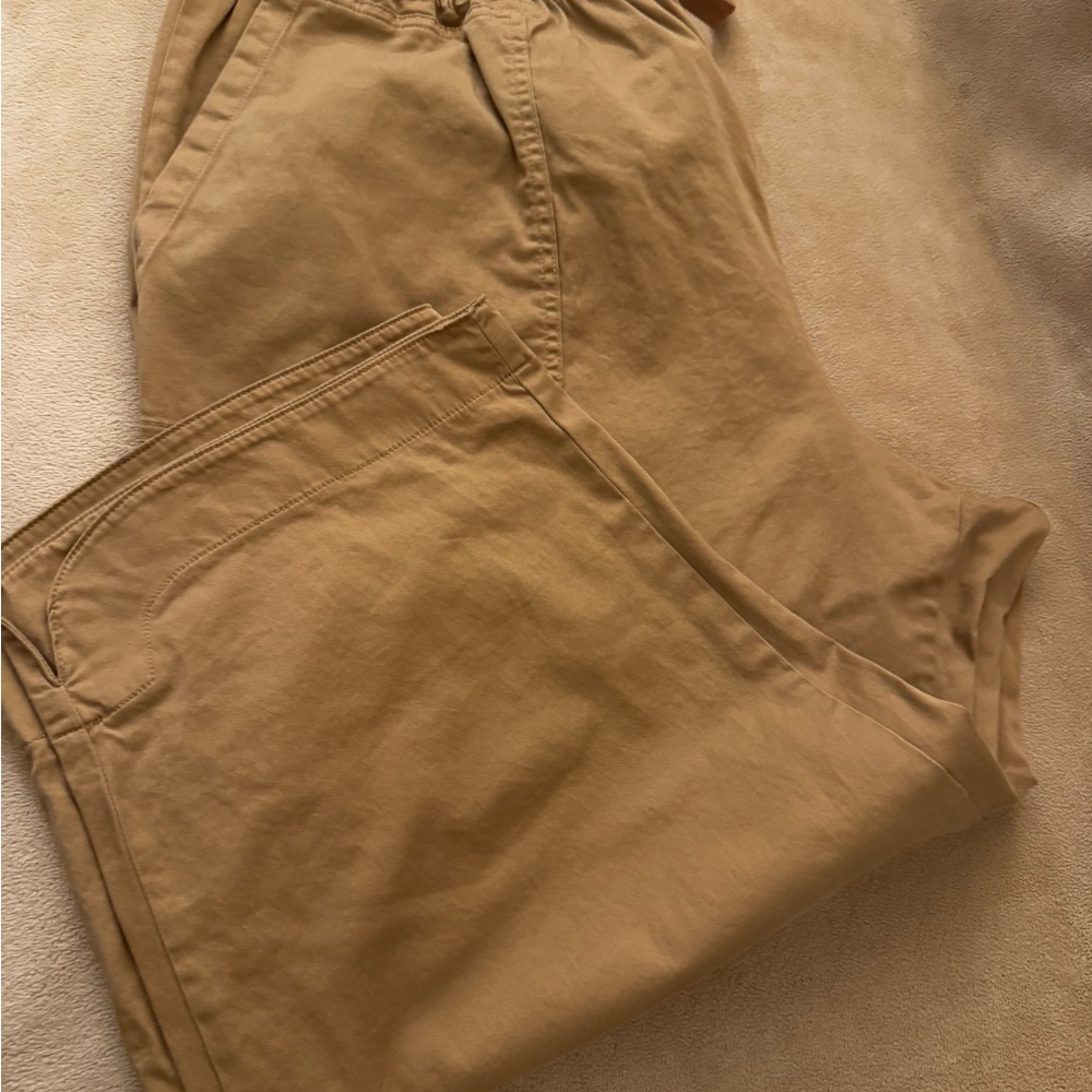 Lane Bryant Women's Classic Beige Capris